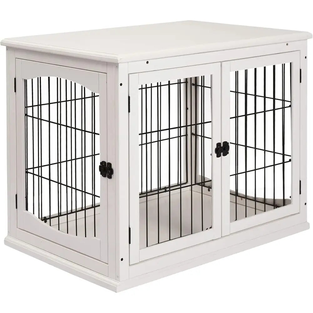 Lockable Dog Cage End Table Kennel For Indoor Use Premium