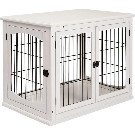 Lockable Dog Cage End Table Kennel For Indoor Use Premium