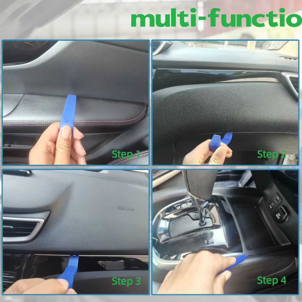 Car Door Tool Kit With Air Wedge Pump And Grabber