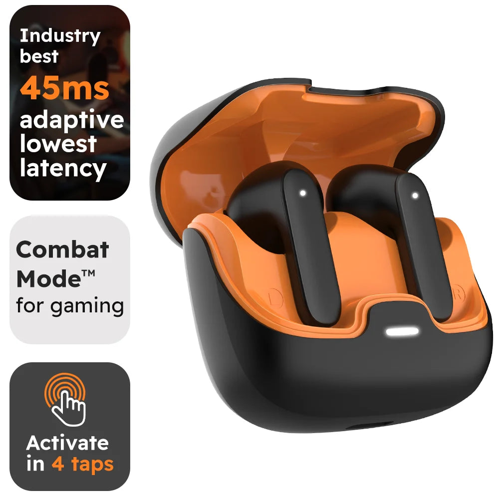 Jogrytece Bluetooth 5.4 TWS Earphones With ENC Noise Cancellation