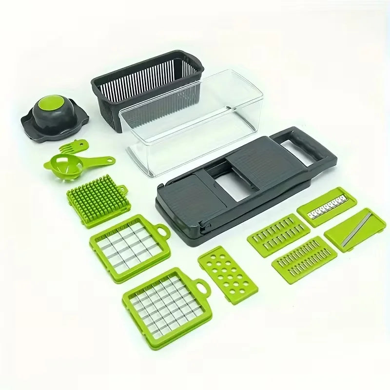 14-In-1 Multifunction Vegetable Chopper And Slicer Kitchen Tool