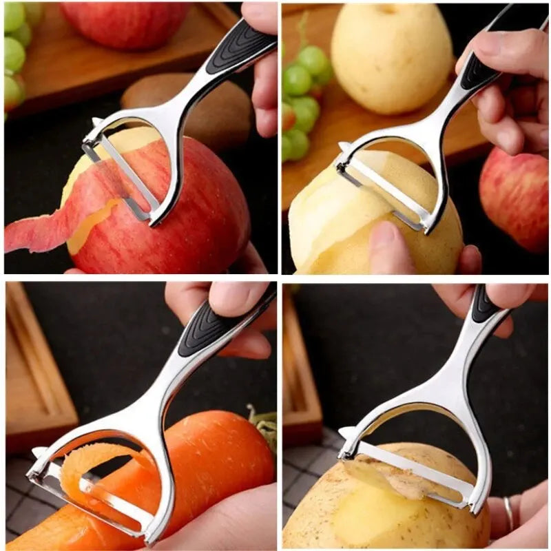 Stainless Steel Vegetable Peeler And Grater Tool Multi Function