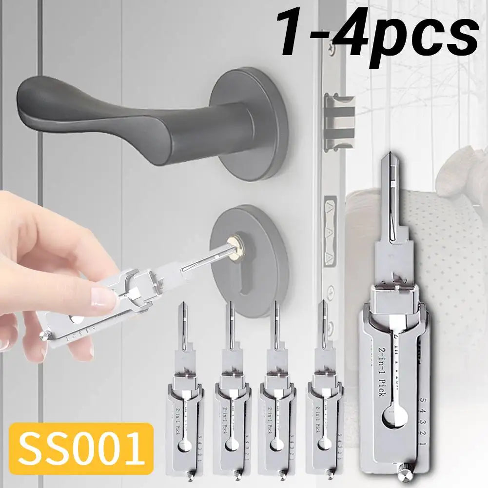 SS001 Key Decoder Tool O Ring Pickup Kit Stainless Steel