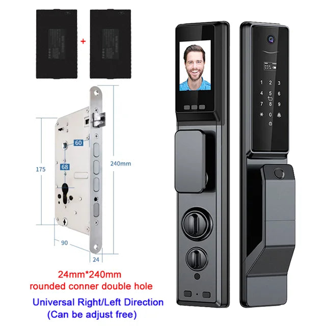 YKESDL Waterproof Outdoor Smart Lock With WiFi Alexa Tuya Camera