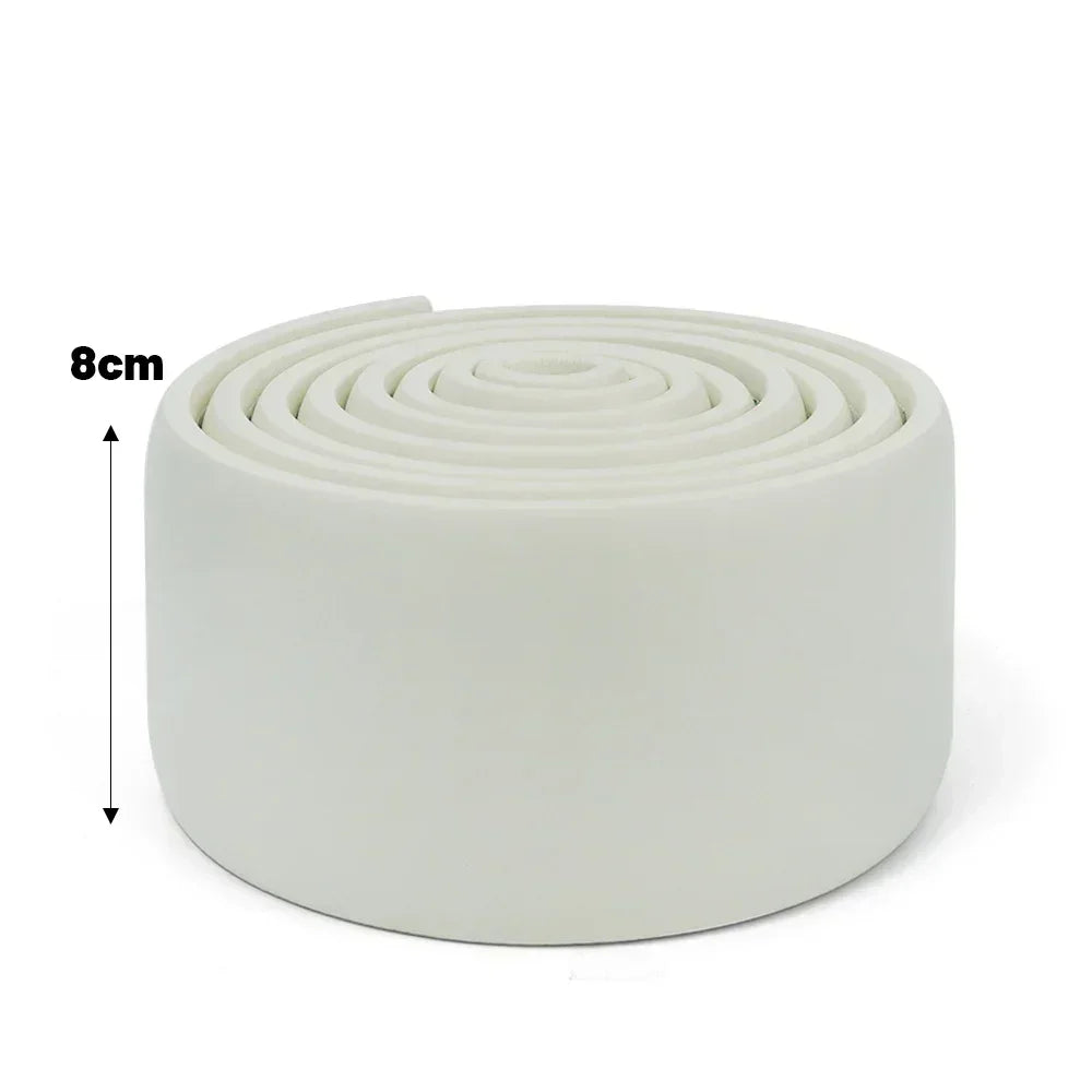 Waterproof Self Adhesive Skirting Line 3D Wall Sticker Anti Collision