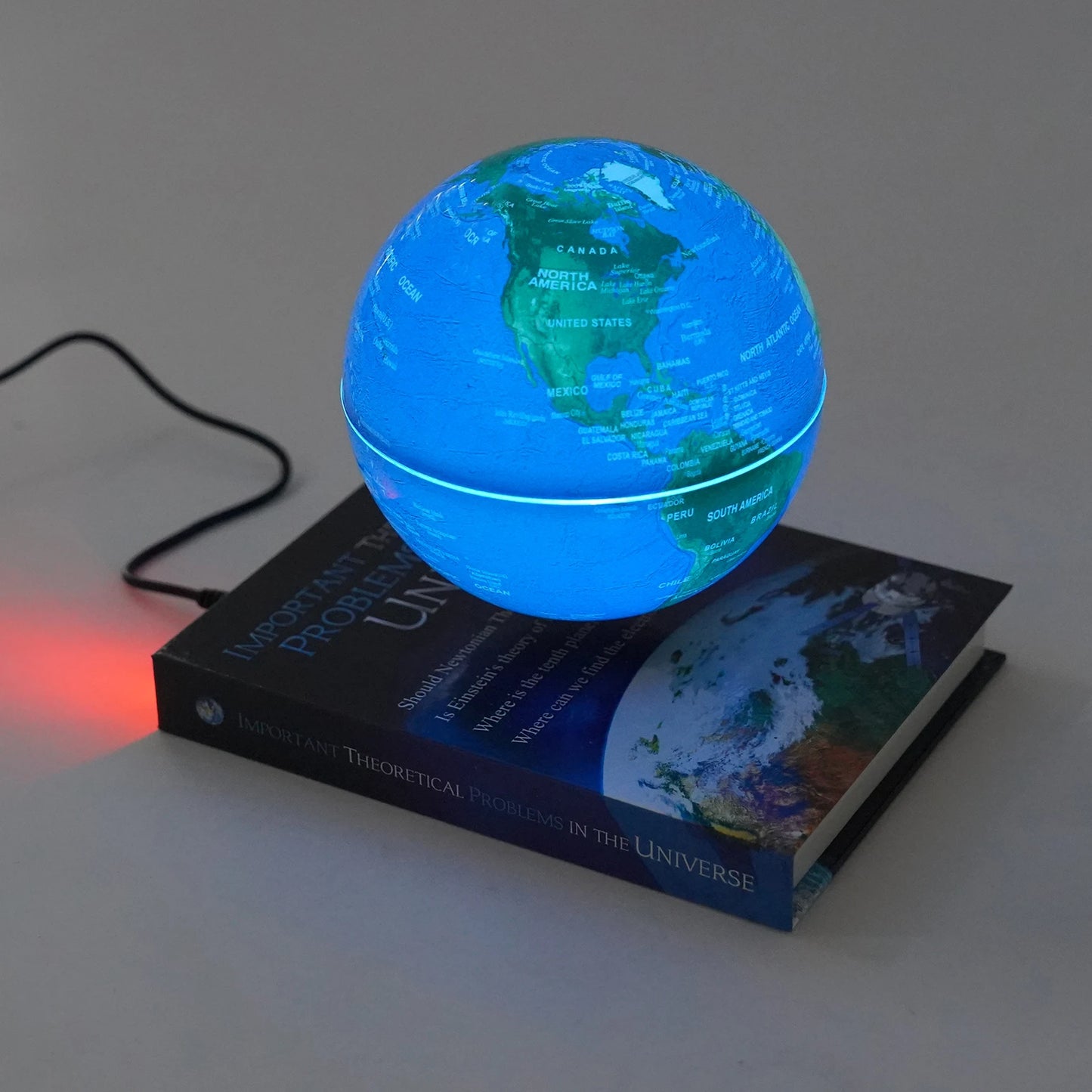 Magnetic Levitation Globe With LED Lights For Home Office
