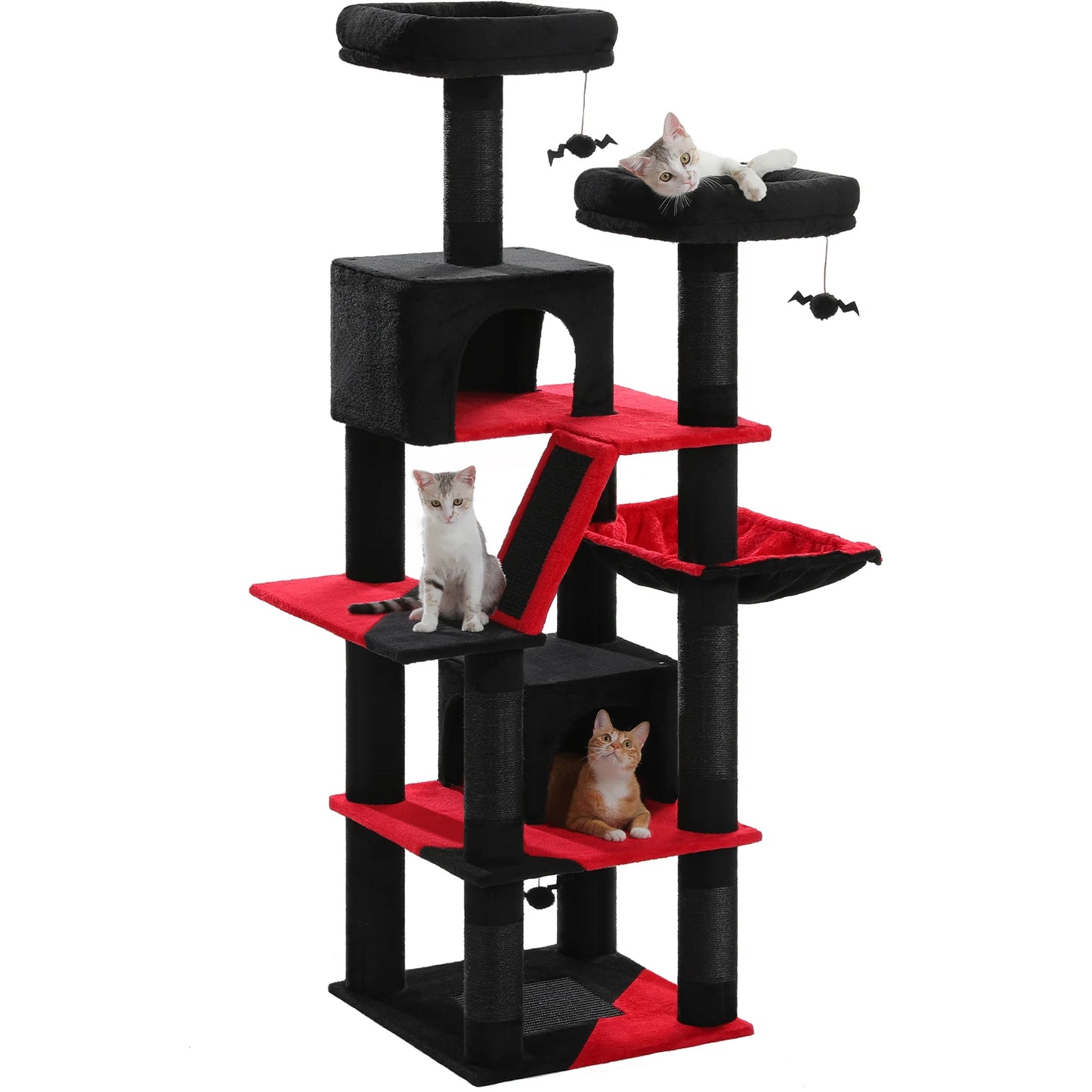 PAWZ Road Large Cat Tree Tower For Indoor Cats With Scratching Posts