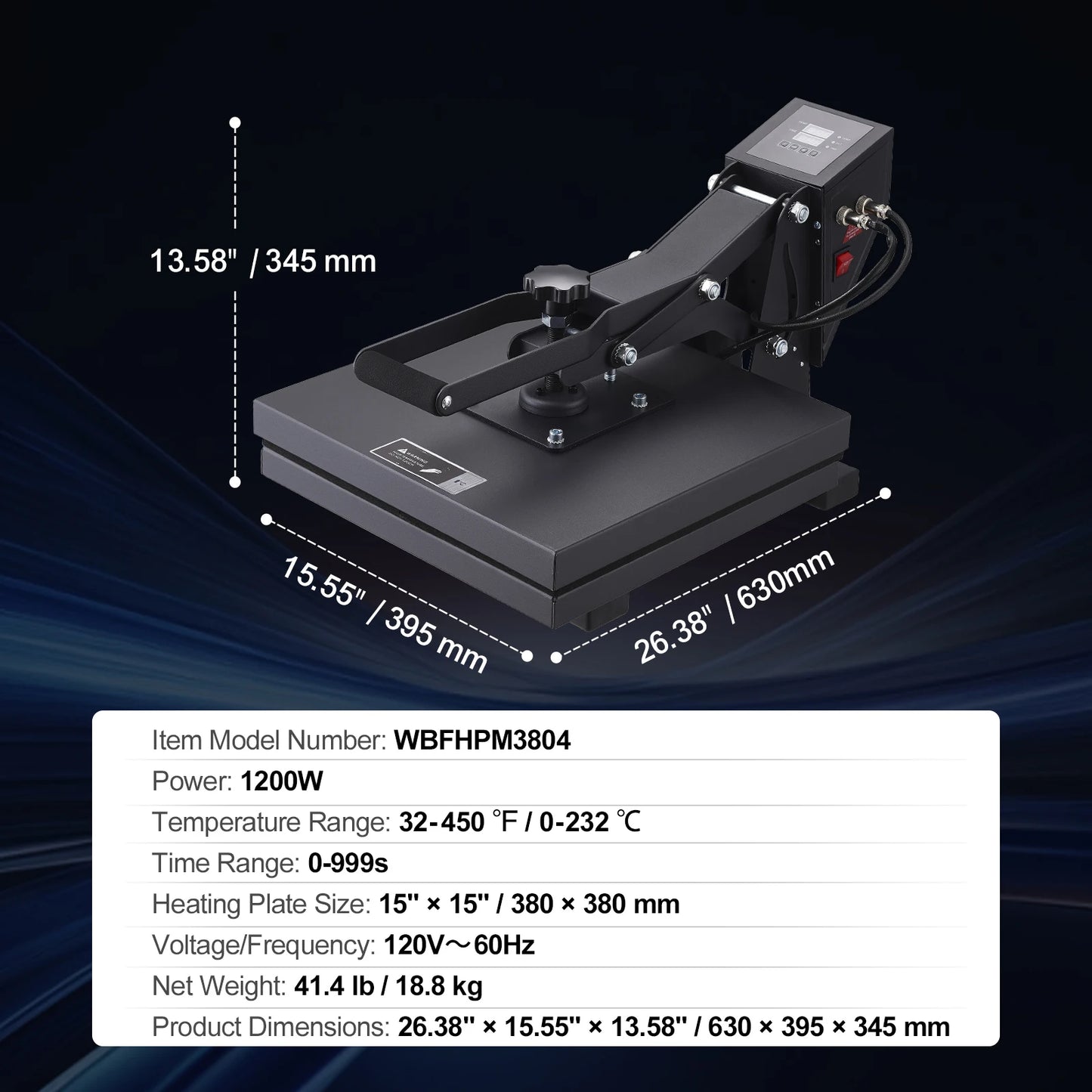 Succebuy Heat Press Machine Clamshell for Sublimation Transfers