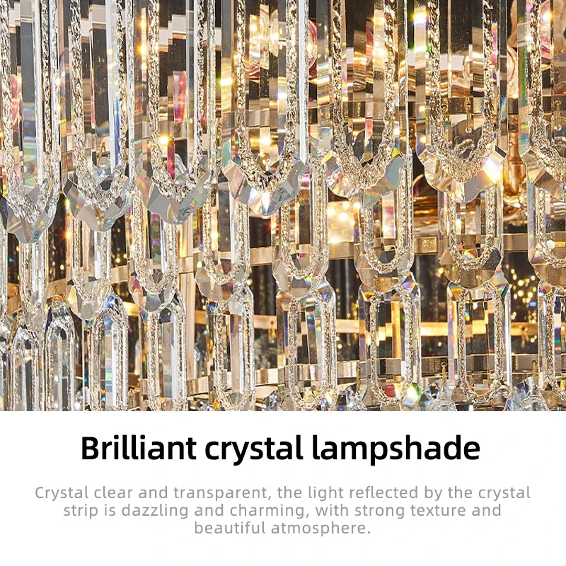 LUDOVICA Modern LED Ceiling Hanging Lamp For Living Room Chandelier