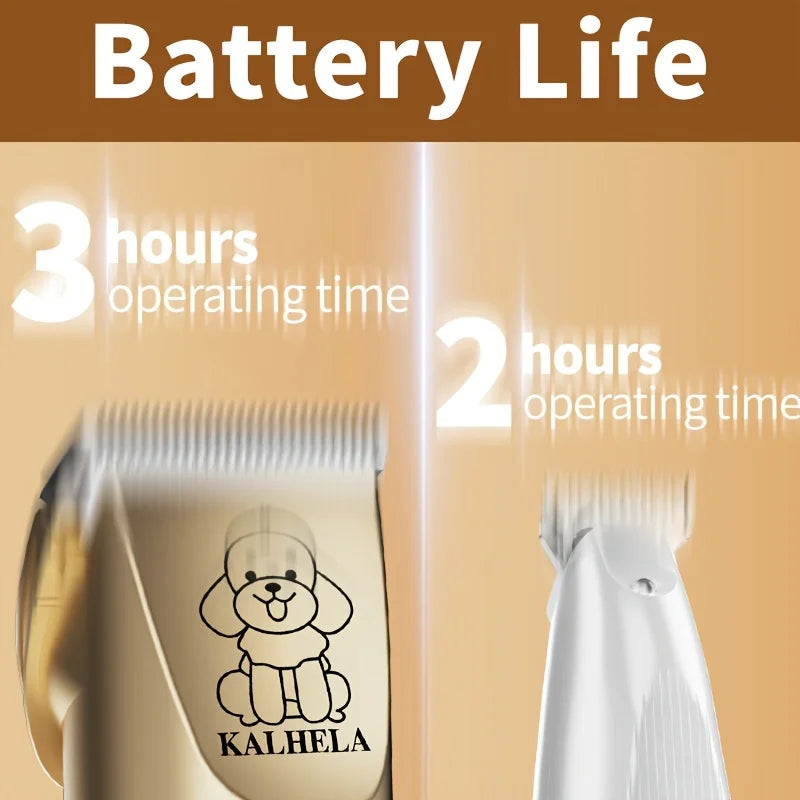 Dog And Cat Grooming Kit Rechargeable Hair Trimmer