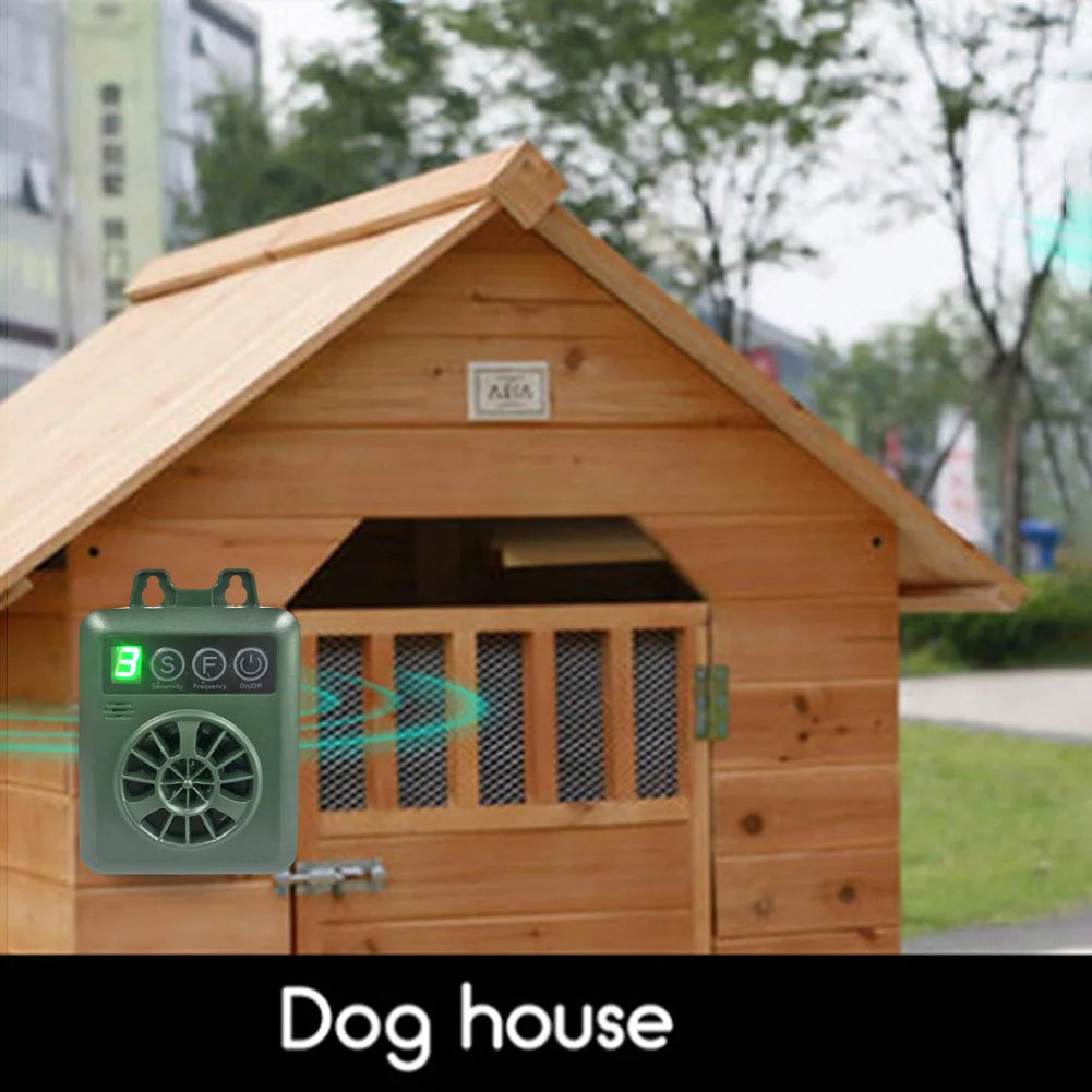 VKTECH Ultrasonic Dog Bark Deterrent Anti Barking Chaser Device
