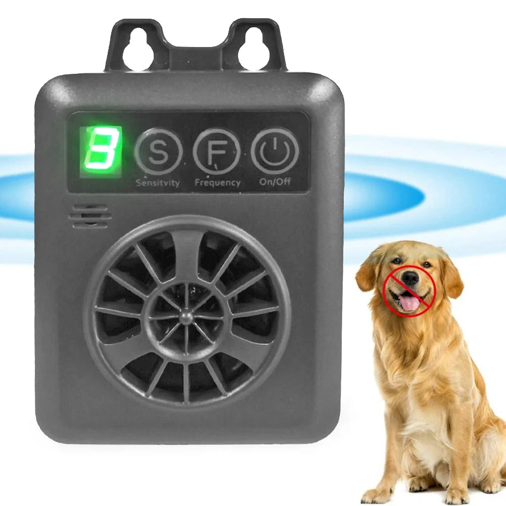 VKTECH Ultrasonic Dog Bark Deterrent Anti Barking Chaser Device