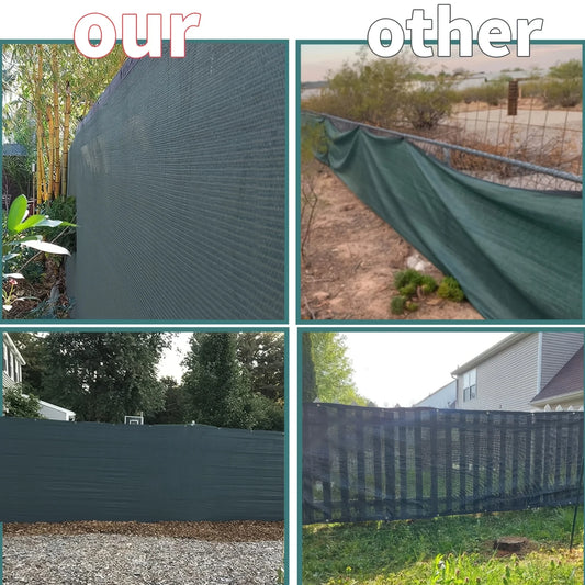 Shandong Shade Net Privacy Fence Garden UV Resistant HDPE