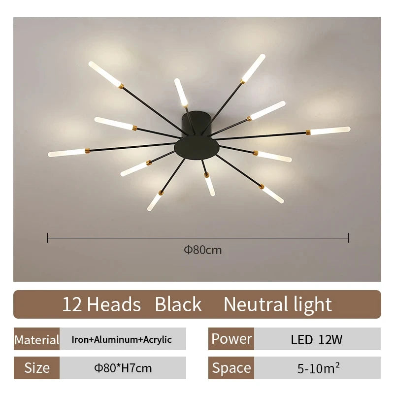 LIMIT LIGHT Modern LED Ceiling Lamp For Living Room