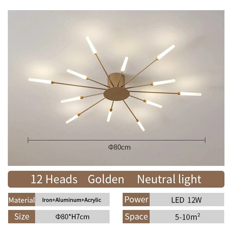 LIMIT LIGHT Modern LED Ceiling Lamp For Living Room