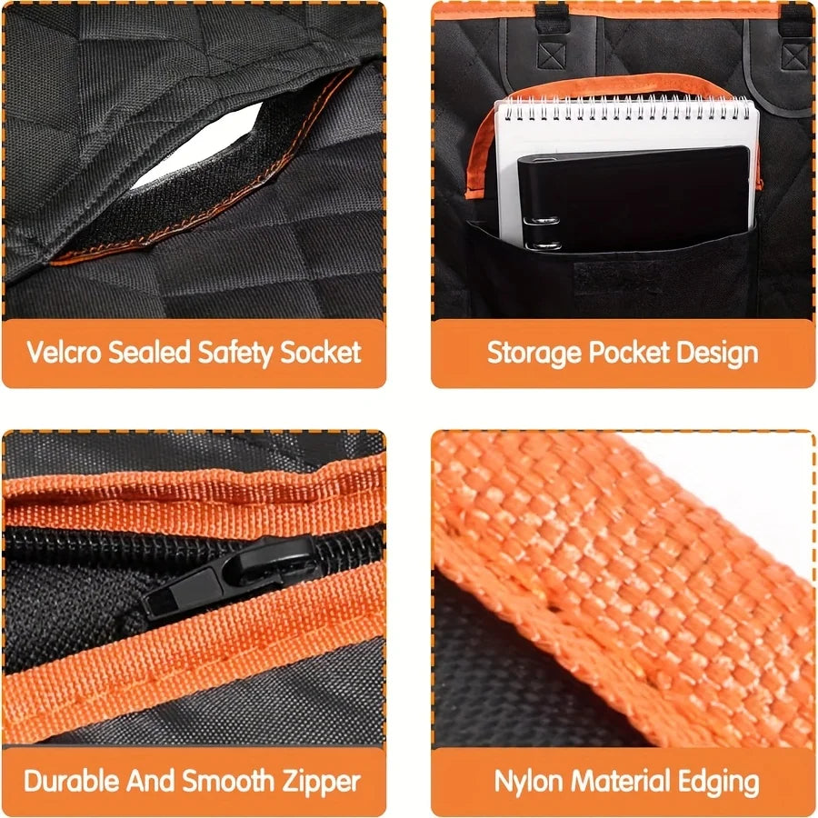 Dog Car Seat Cover Hammock Heavy Duty Non Slip Waterproof