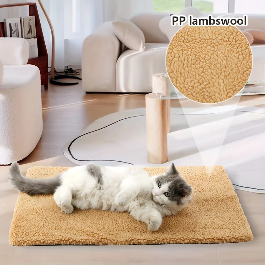 Self Heating Pet Pad Blanket For Cats And Dogs Warmth