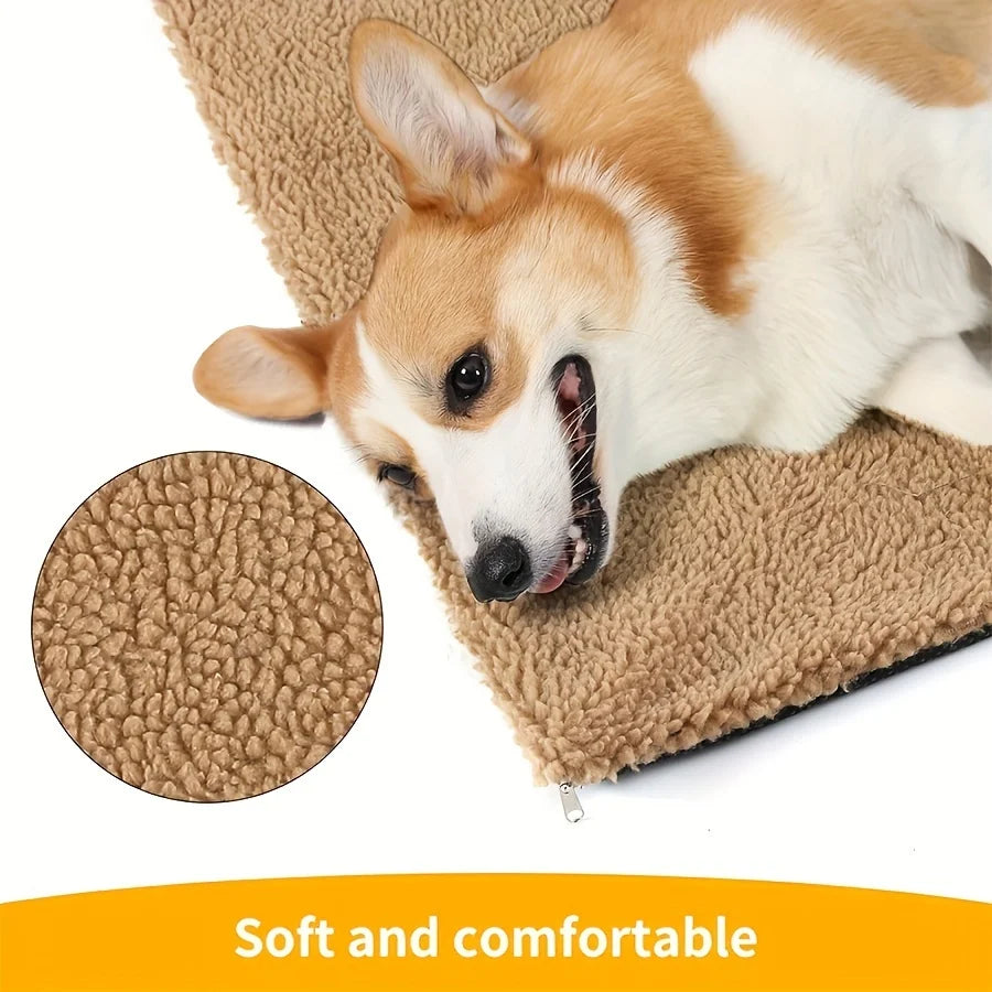 Self Heating Pet Pad Blanket For Cats And Dogs Warmth