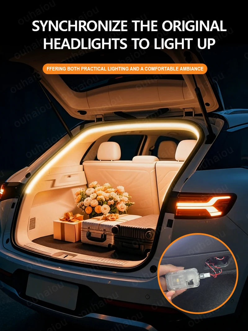 Toyota RAV4 Rear Trunk Atmosphere LED Light Bar For Vehicles
