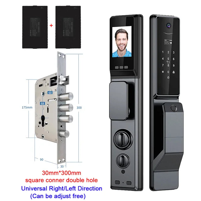 YKESDL Waterproof Outdoor Smart Lock With WiFi Alexa Tuya Camera