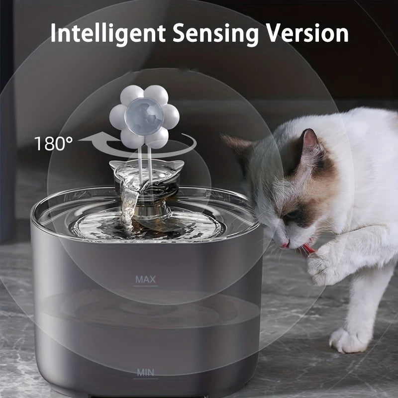 Cat Water Fountain With Filter Fresh Drinking And Quiet Pump