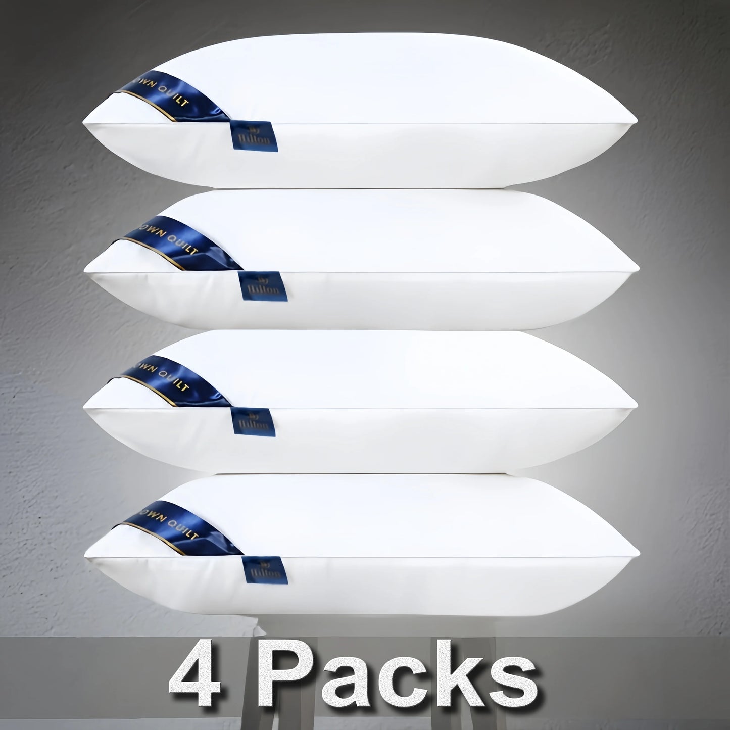 Memory Foam Hotel Pillow With One Hundred Percent Cotton Cover