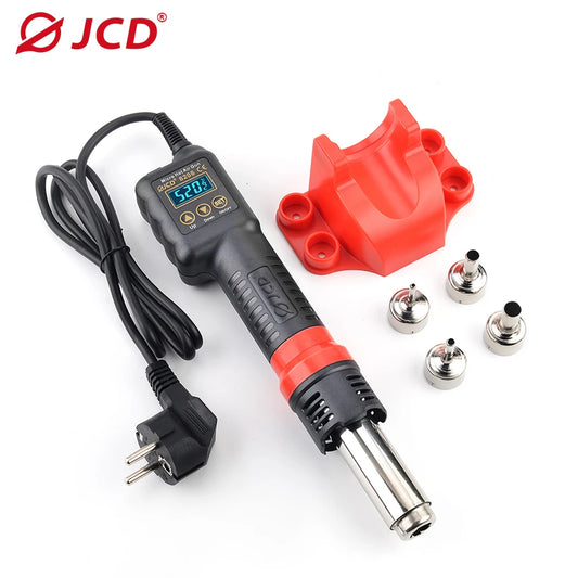 JCD 8898 2-In-1 Soldering Station With Hot Air Rework