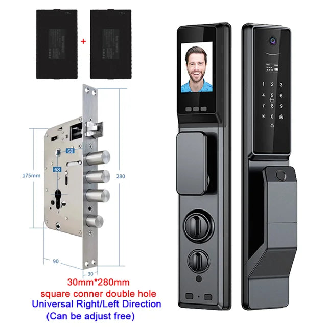 YKESDL Waterproof Outdoor Smart Lock With WiFi Alexa Tuya Camera