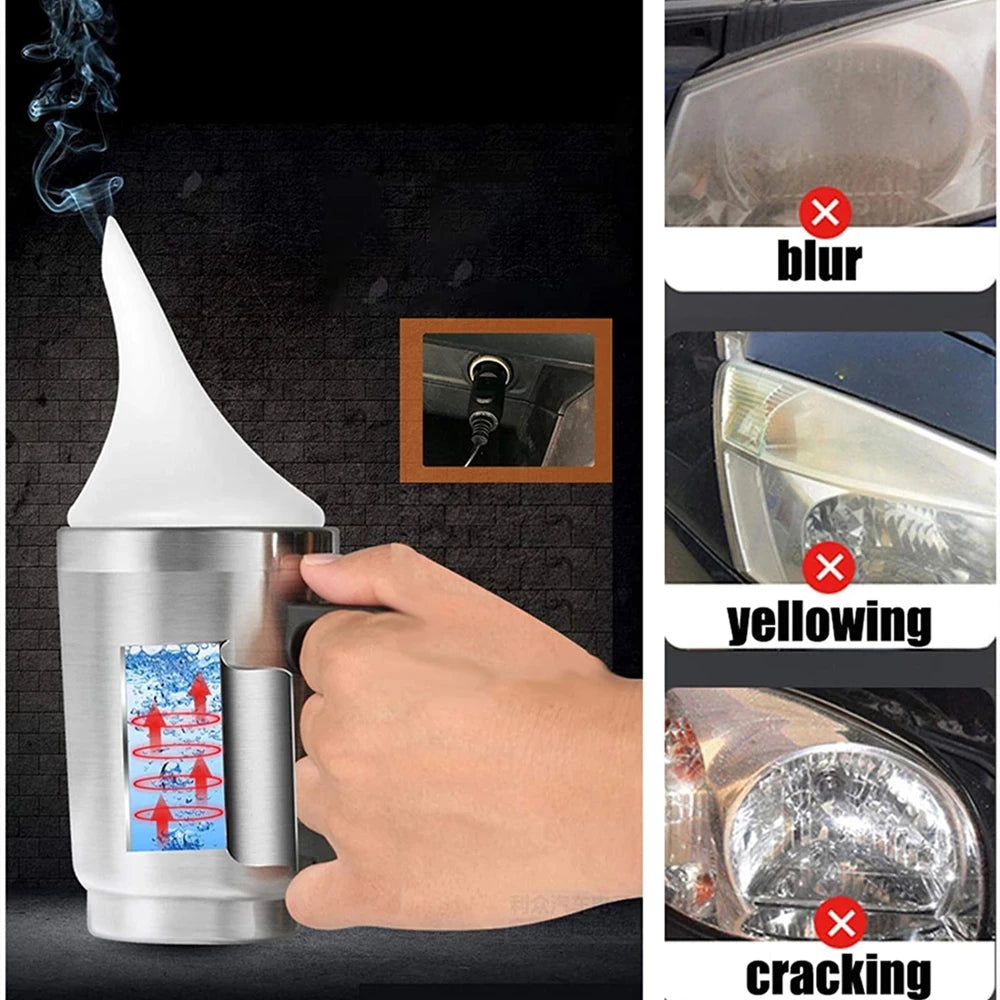 Headlight Polishing Kit for Auto Headlight Restoration and Renovation