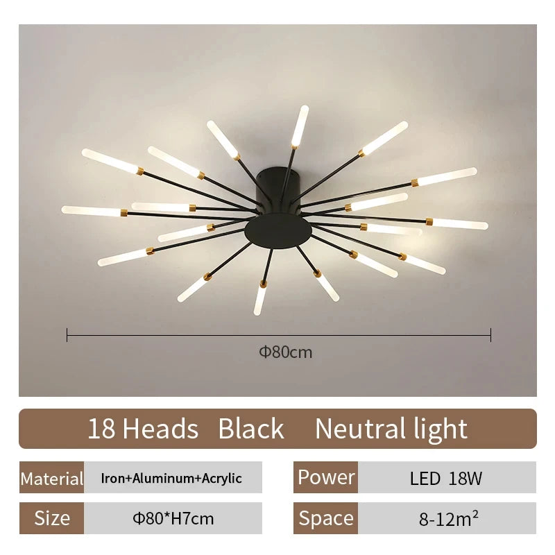 LIMIT LIGHT Modern LED Ceiling Lamp For Living Room