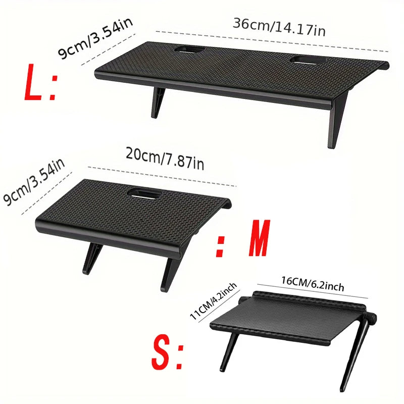 Adjustable TV Top Shelf Monitor Organizer For Home Office