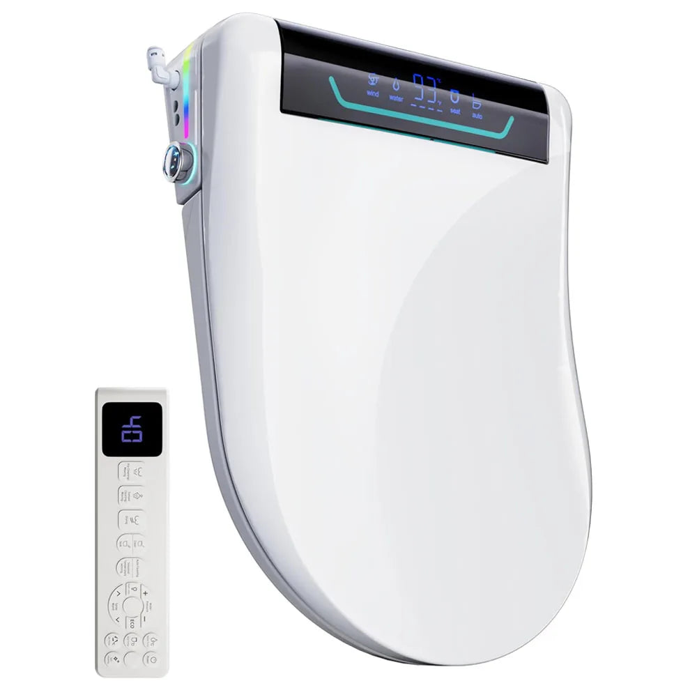 SANYIPACE Smart Toilet Bidet With Heated Seat And Remote