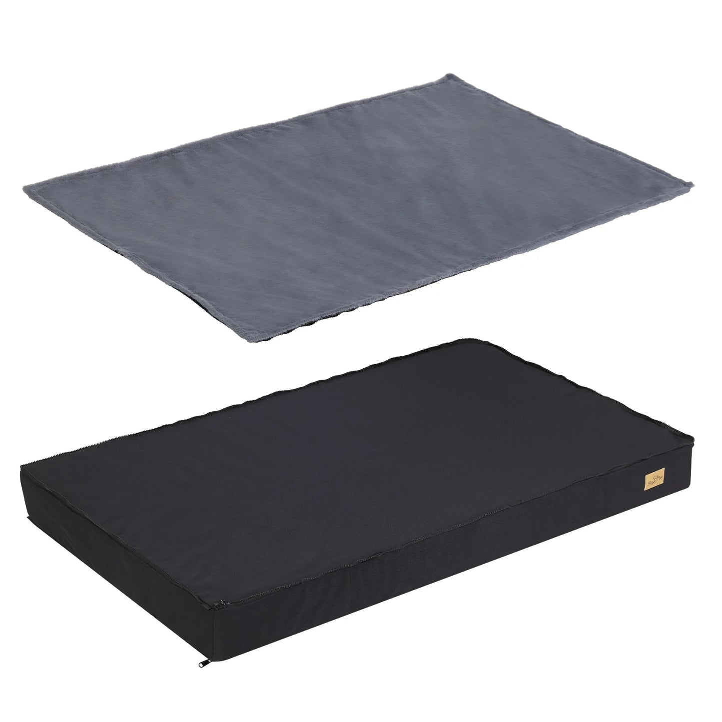 Orthopedic Dog Bed With Memory Foam Base And Waterproof Cover
