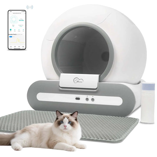 DOEL Self-Cleaning Cat Litter Box With App Control And 2.4G WiFi