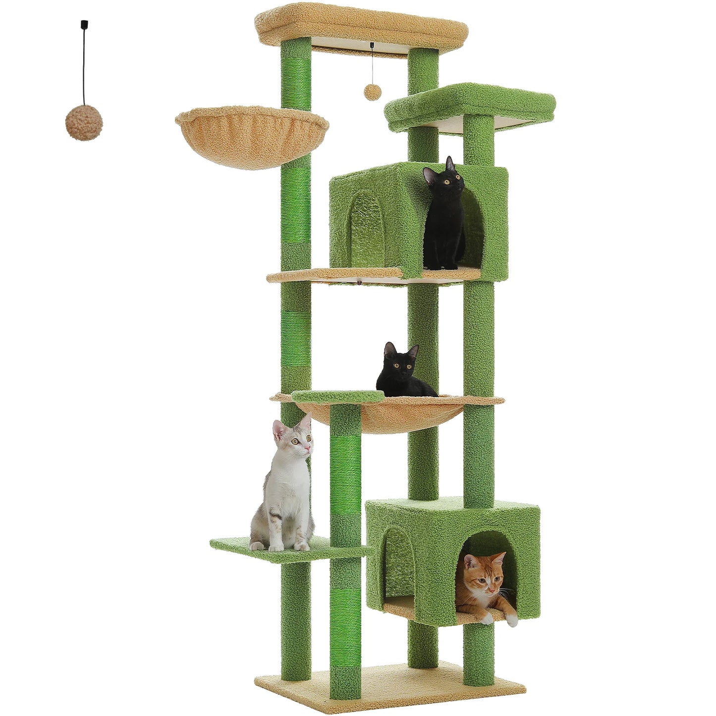 PAWZ Road Large Cat Tree Tower For Indoor Cats With Scratching Posts