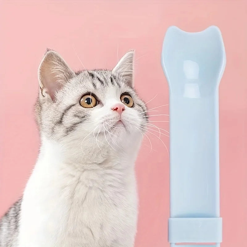 Cat Strip Squeeze Spoon Feeder For Lickable Wet Treats
