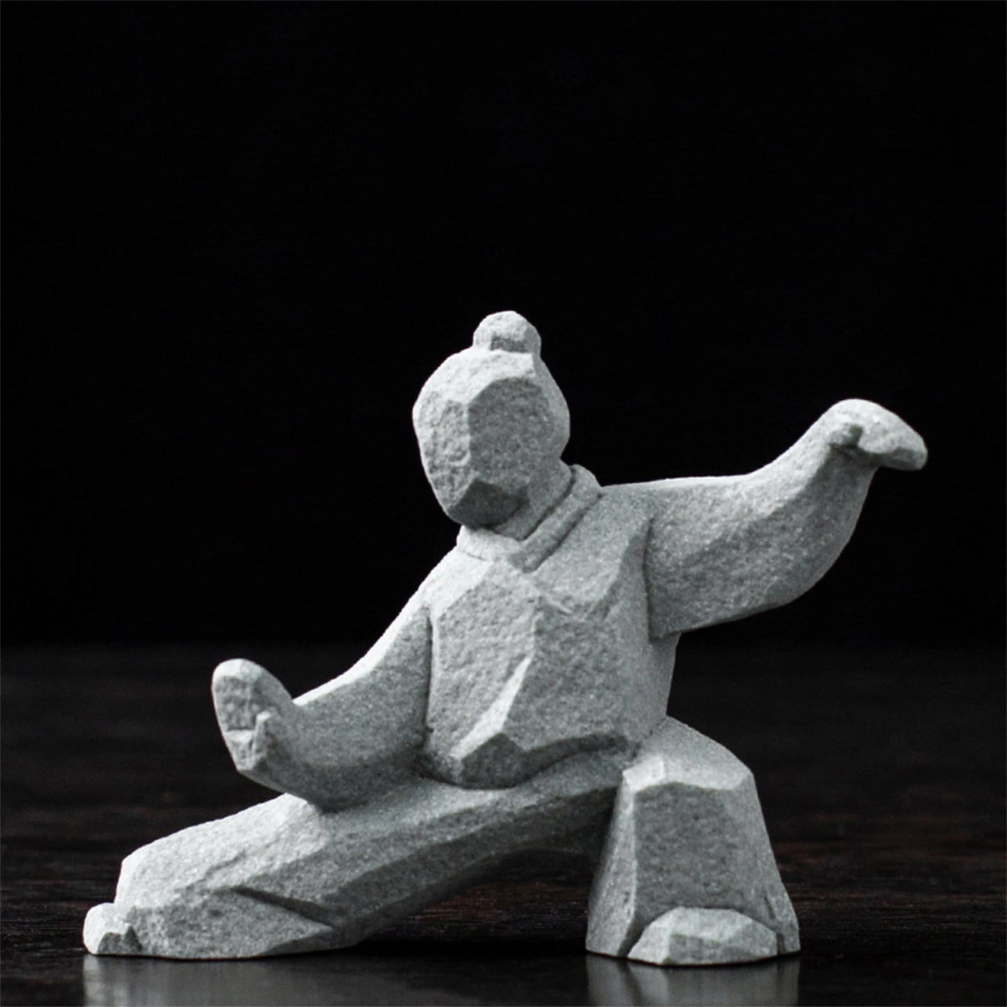 Chinese Style Stone Tea Pet Figurine For Tea Enthusiasts