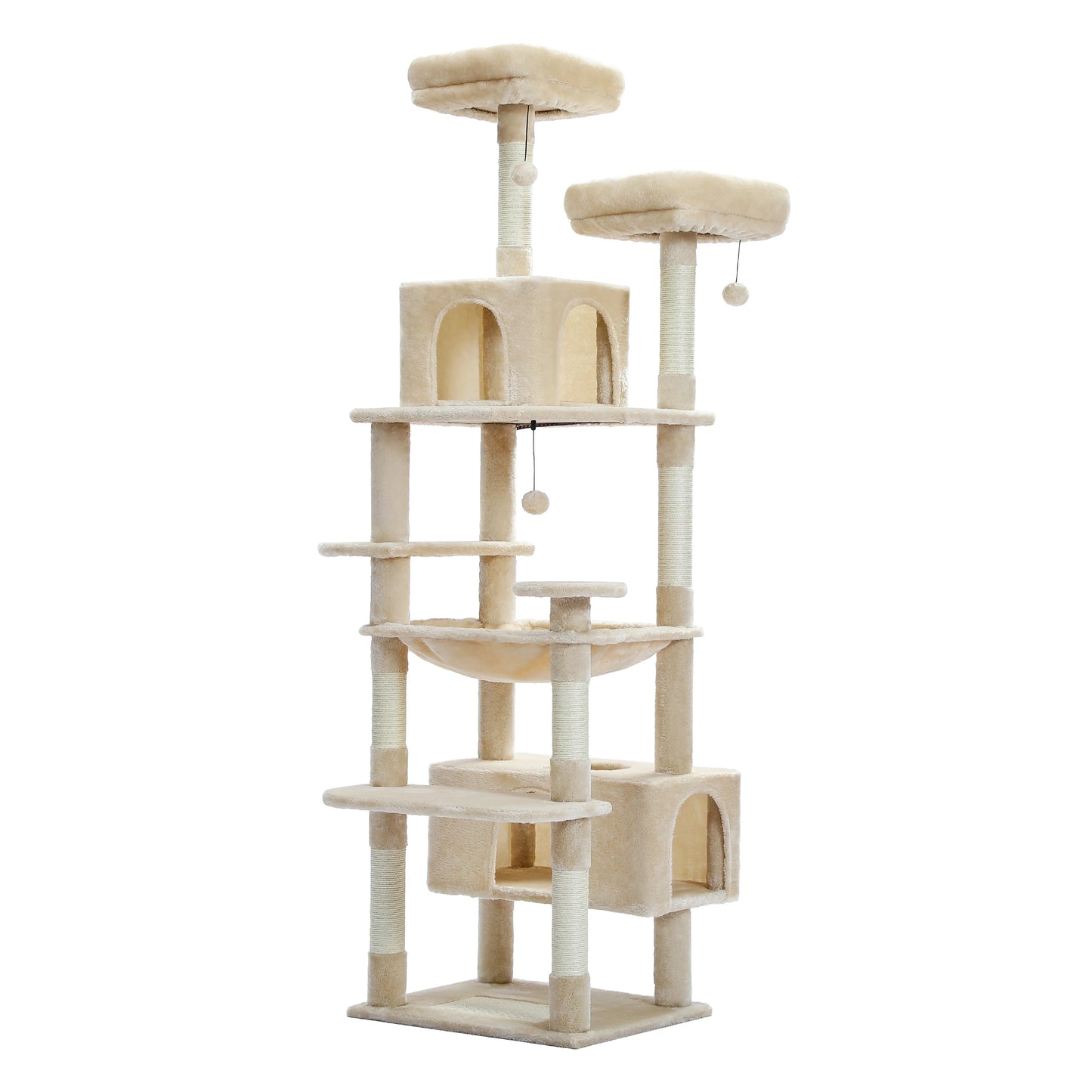 PAWZ Road Large Cat Tree Tower For Indoor Cats With Scratching Posts