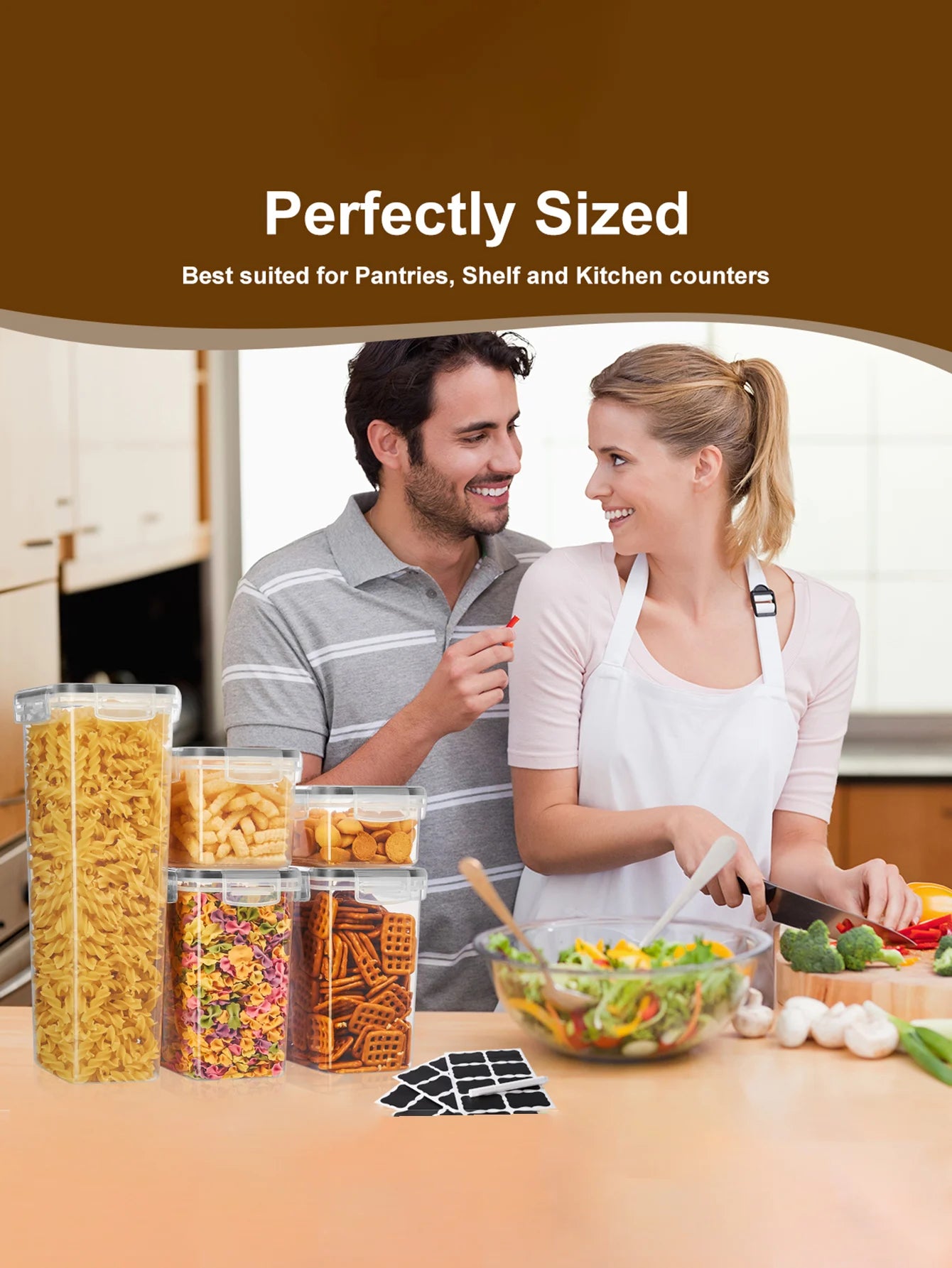 48 Pack Sealed Plastic Food Storage Containers With Lids
