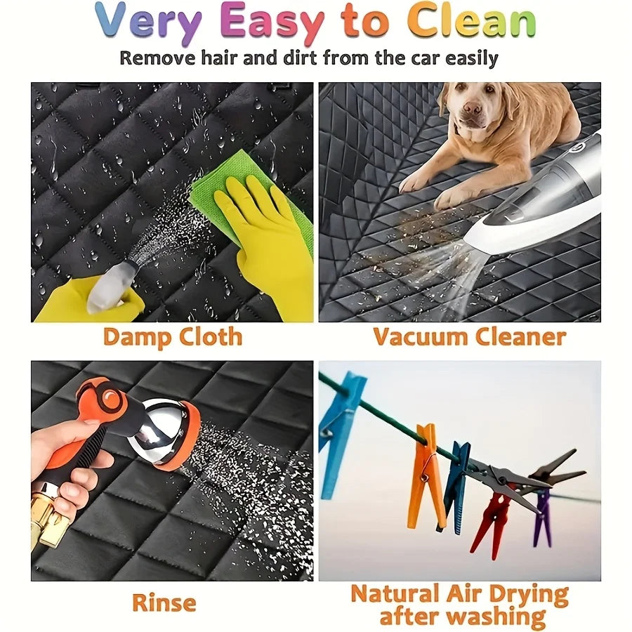 Dog Car Seat Cover Hammock Heavy Duty Non Slip Waterproof